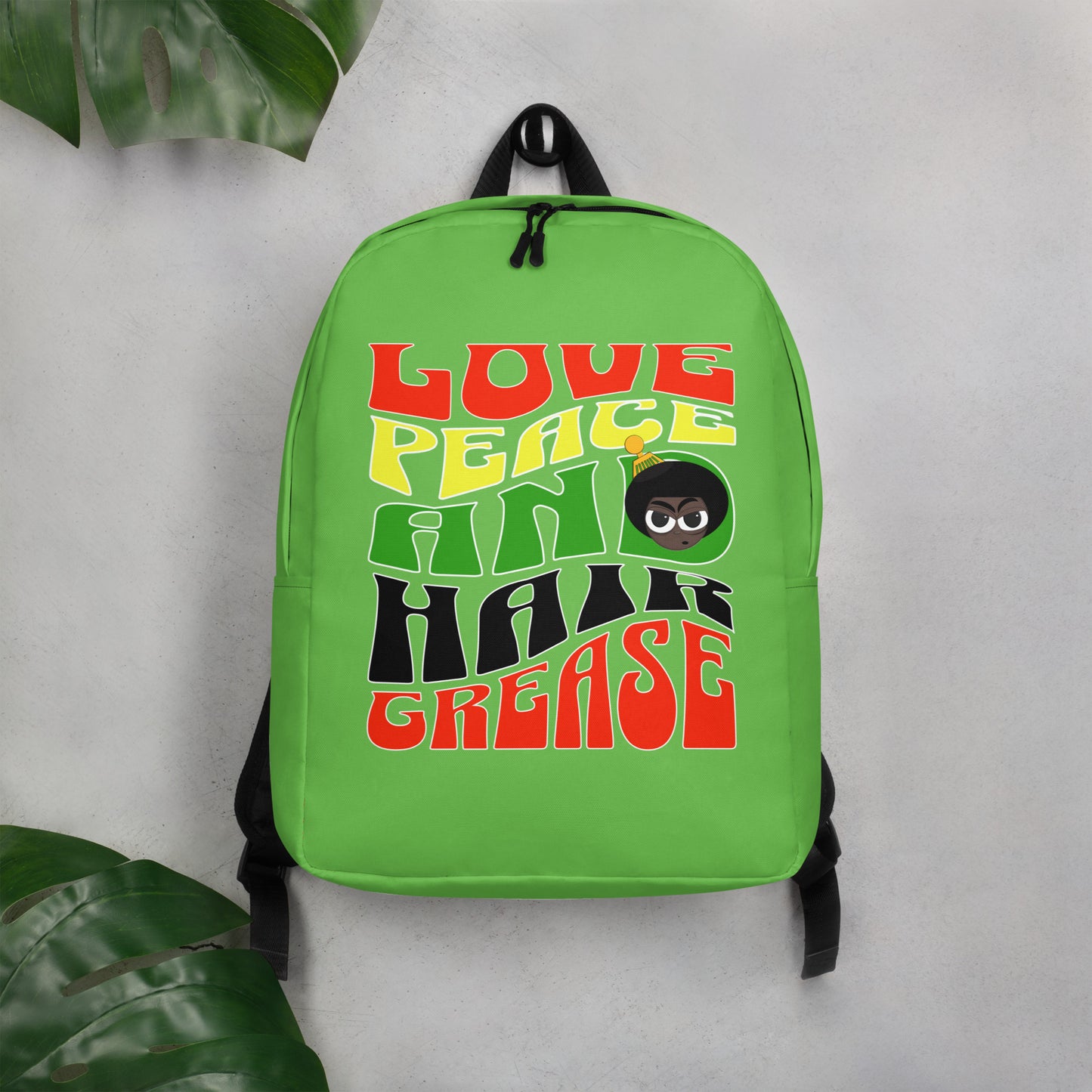 Love Peace and Hair Grease Backpack