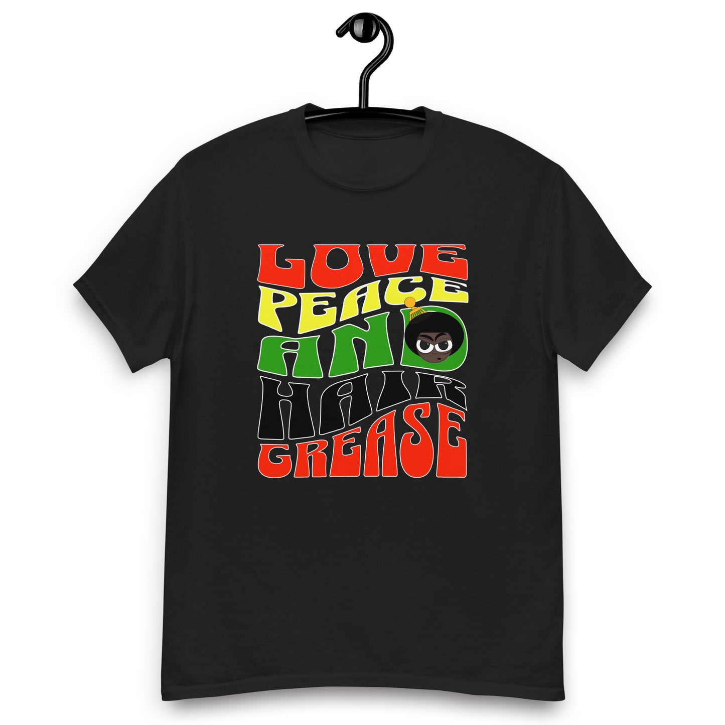Love Peace and Hair Grease T