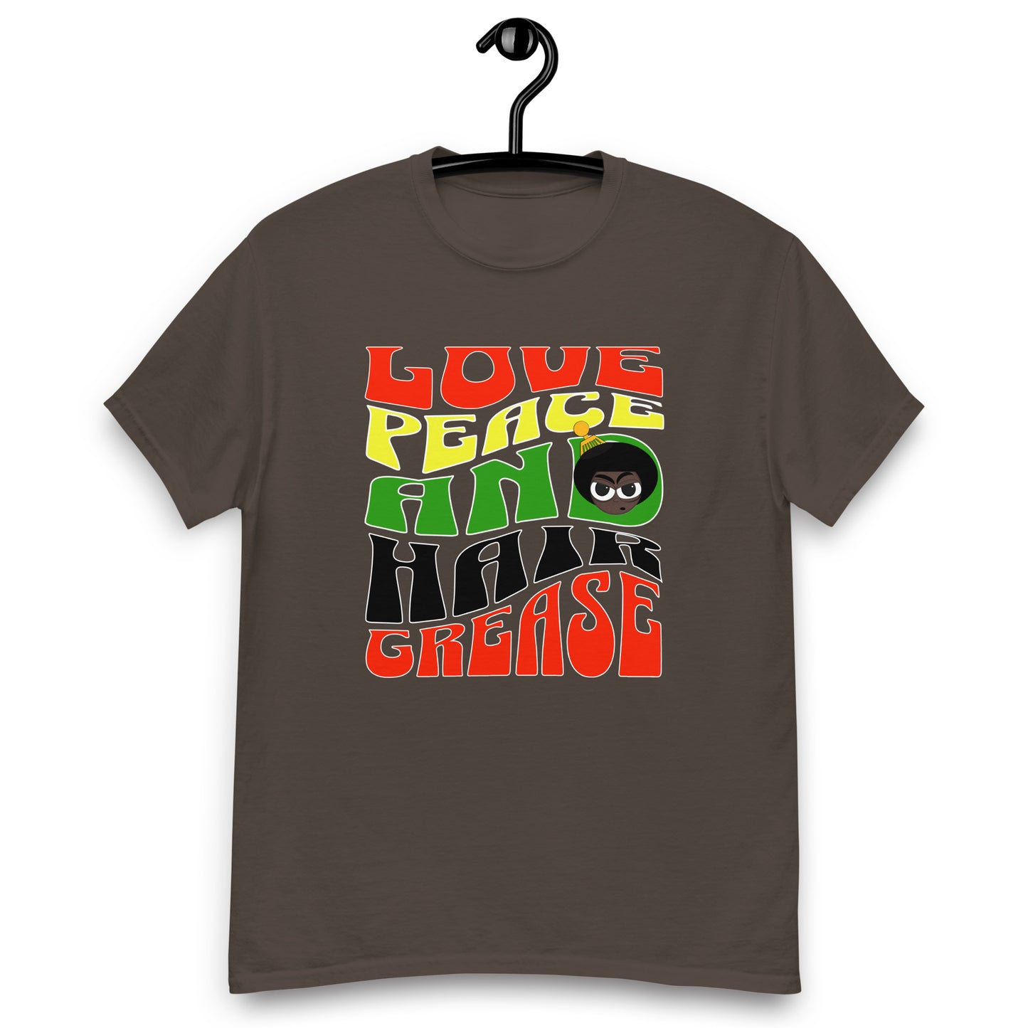 Love Peace and Hair Grease T