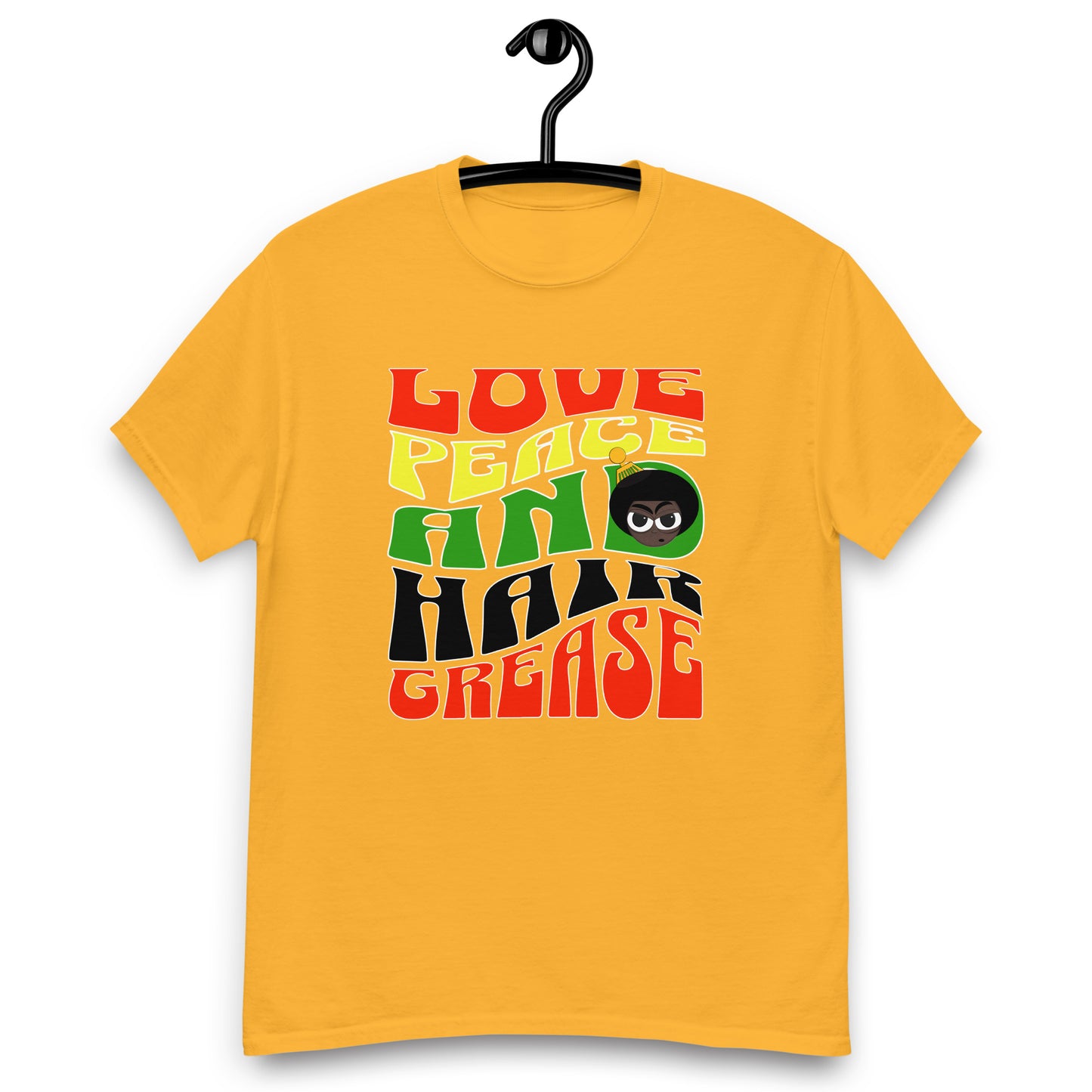 Love Peace and Hair Grease T