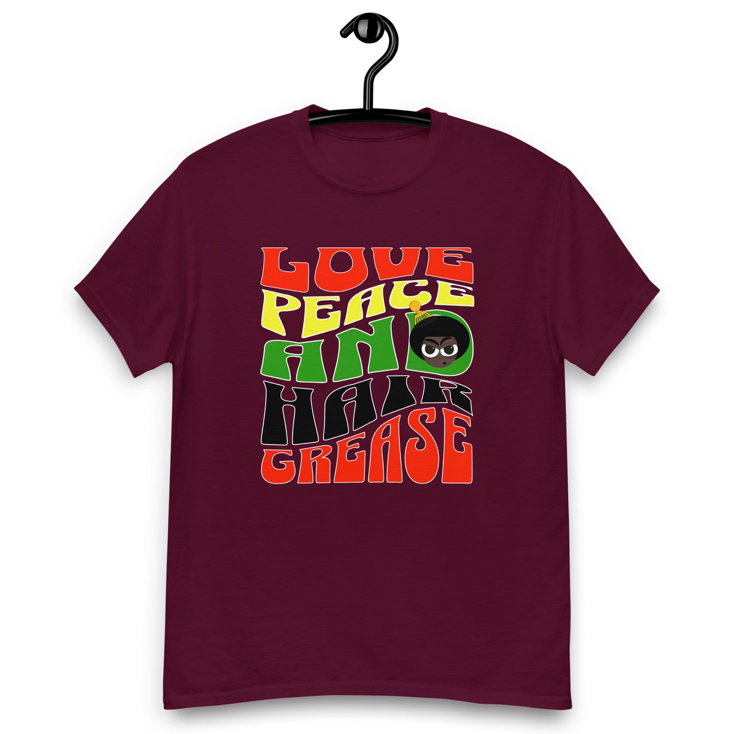 Love Peace and Hair Grease T
