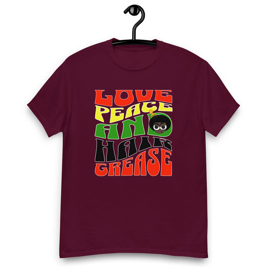 Love Peace and Hair Grease T